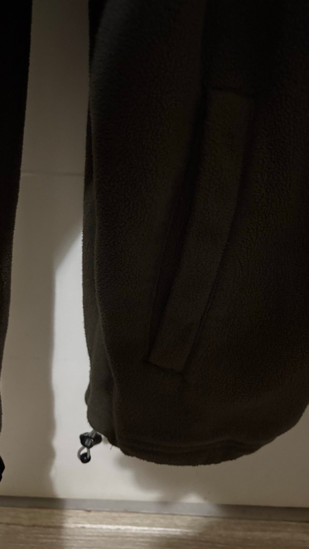 Erkek Kahverengi Fermuarlı Polar Sweatshirt - Görsel 4