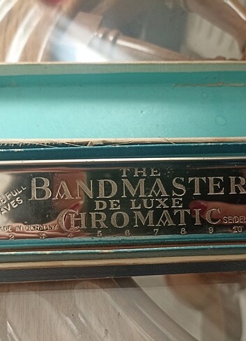 Beden Renk vintage Bandmaster Chromatic Alman malı mızıka