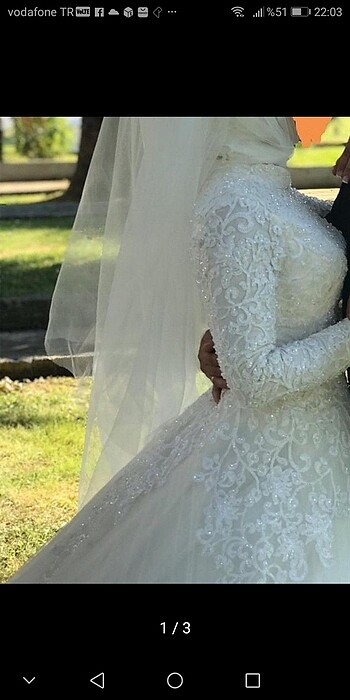 Tesettür Gelinlik - Görsel 3