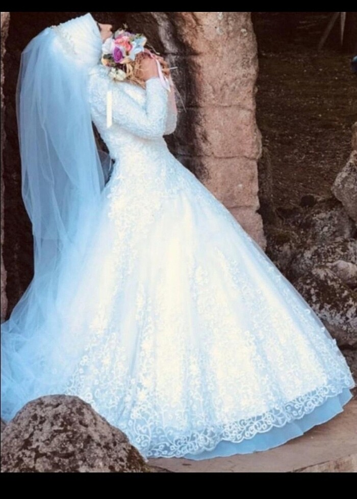 Tesettür Gelinlik - Görsel 2