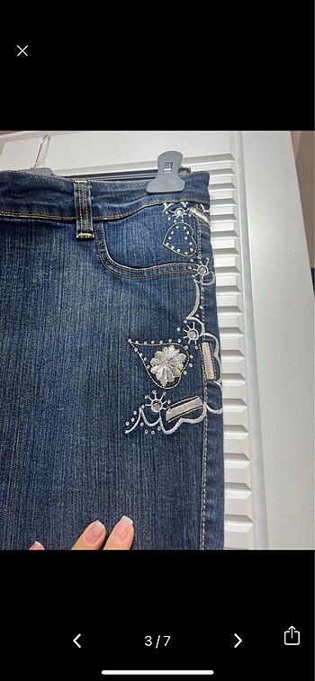30 Beden Dolce & Gabbana Taşlı Jean