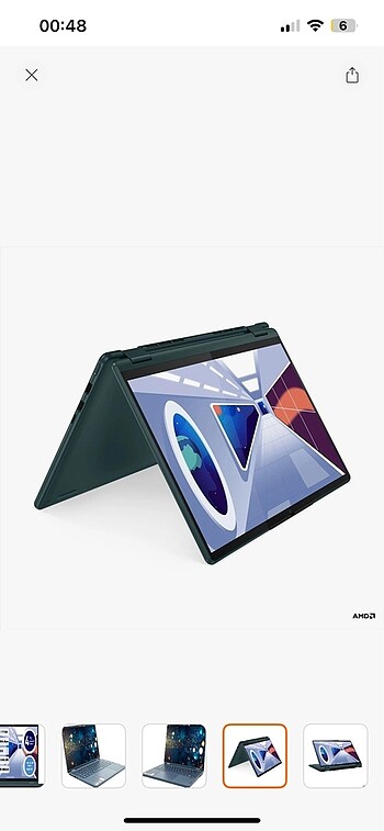 Beden Renk Lenovo Yoga 6 2 in 1 Tablet Laptop