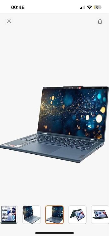  Beden Lenovo Yoga 6 2 in 1 Tablet Laptop