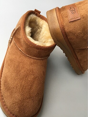 39 Beden camel Renk UGG ultra mini bot