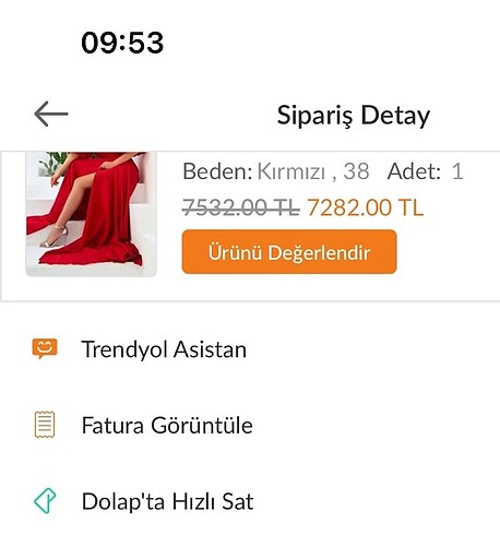 m Beden kırmızı Renk Kına elbisesi