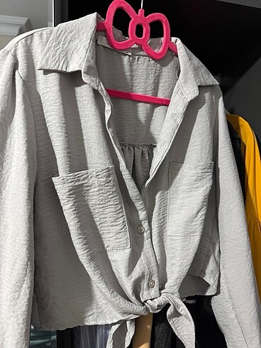 Önden bağlamalı gömlek
 - Görsel 2