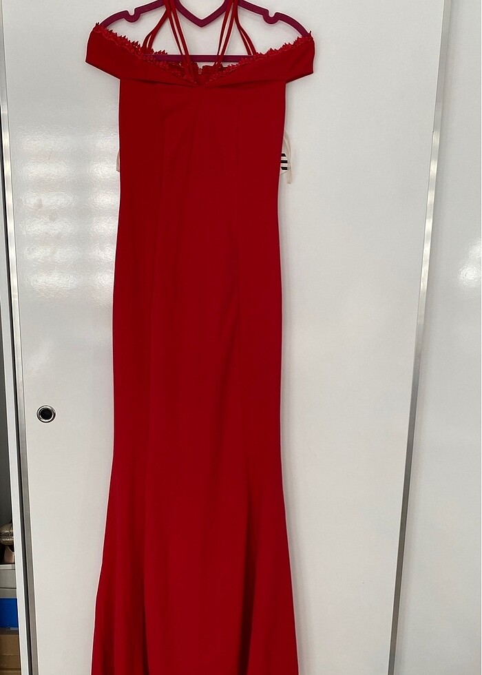 Uzun abiye elbise - Görsel 3