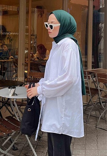 Zara OVERSİZE MODEST GÖMLEK