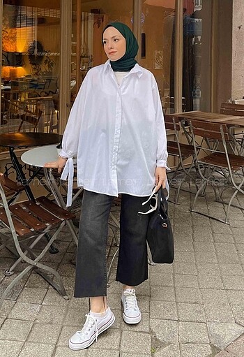 OVERSİZE MODEST GÖMLEK