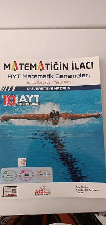 Acil Yayınları AYT Matematik Denemeleri - 2024