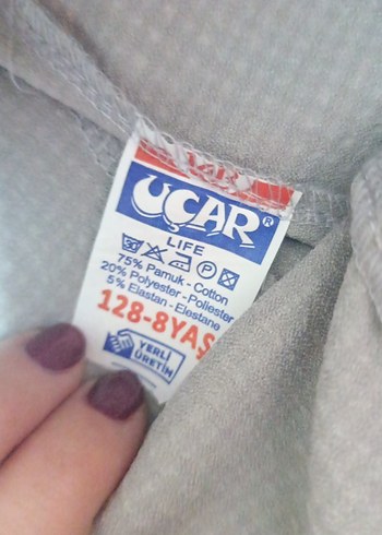 Erkek Çocuk Gri Kemerli Rahat Şort - Görsel 3