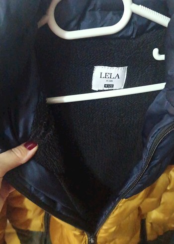 Erkek Çocuk Sarı Lacivert Şişme Mont - Görsel 4