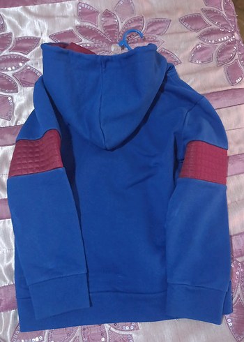 Erkek Çocuk Kapüşonlu Fermuarlı Sweatshirt - Görsel 4