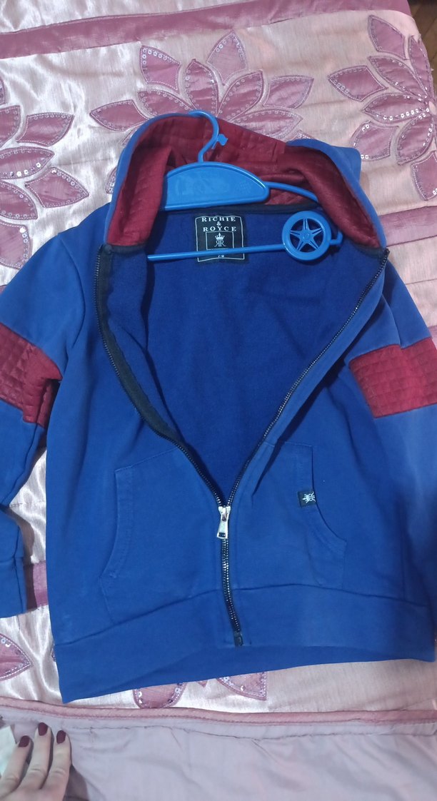 Erkek Çocuk Kapüşonlu Fermuarlı Sweatshirt - Görsel 2