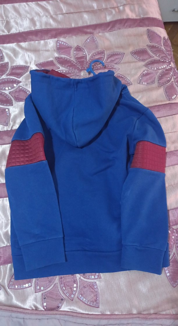 Erkek Çocuk Kapüşonlu Fermuarlı Sweatshirt - Görsel 4