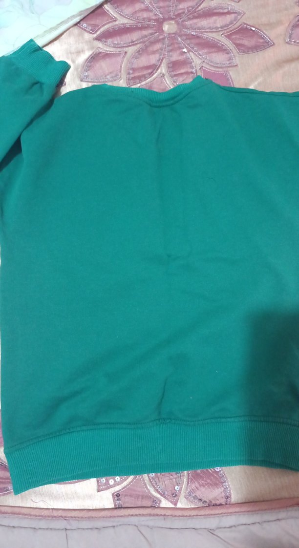 GAP Baskılı Yeşil çocuk Sweatshirt - Görsel 3