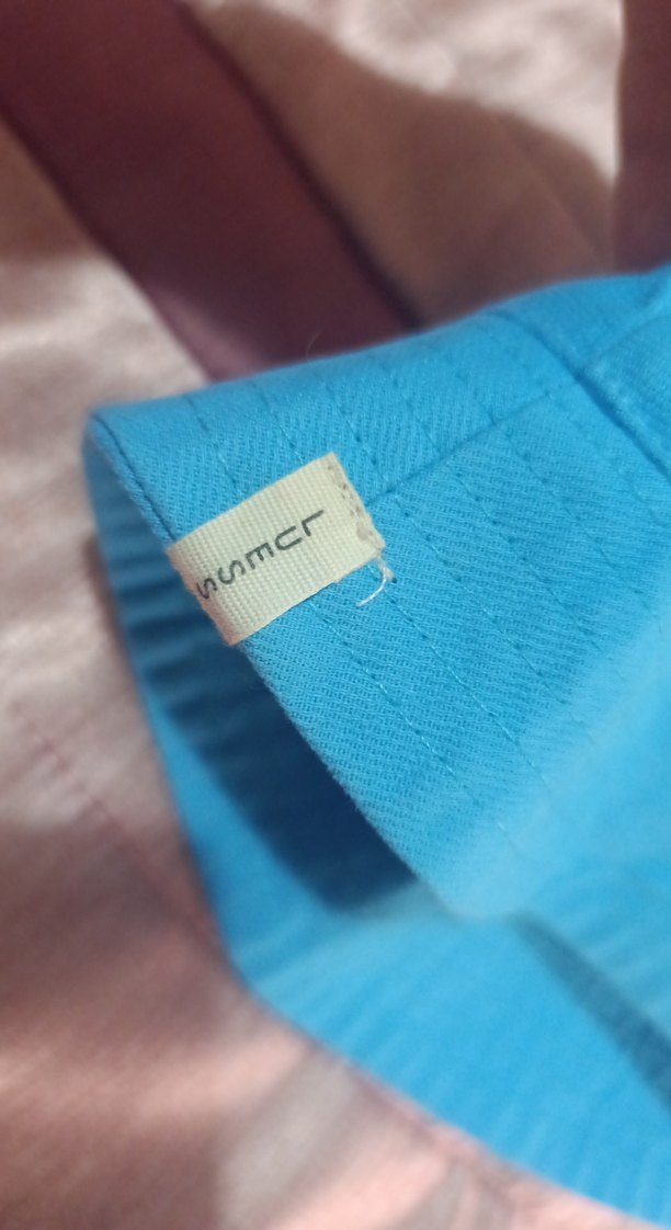 Nakışlı Mavi Çocuk Şapkası - Görsel 3