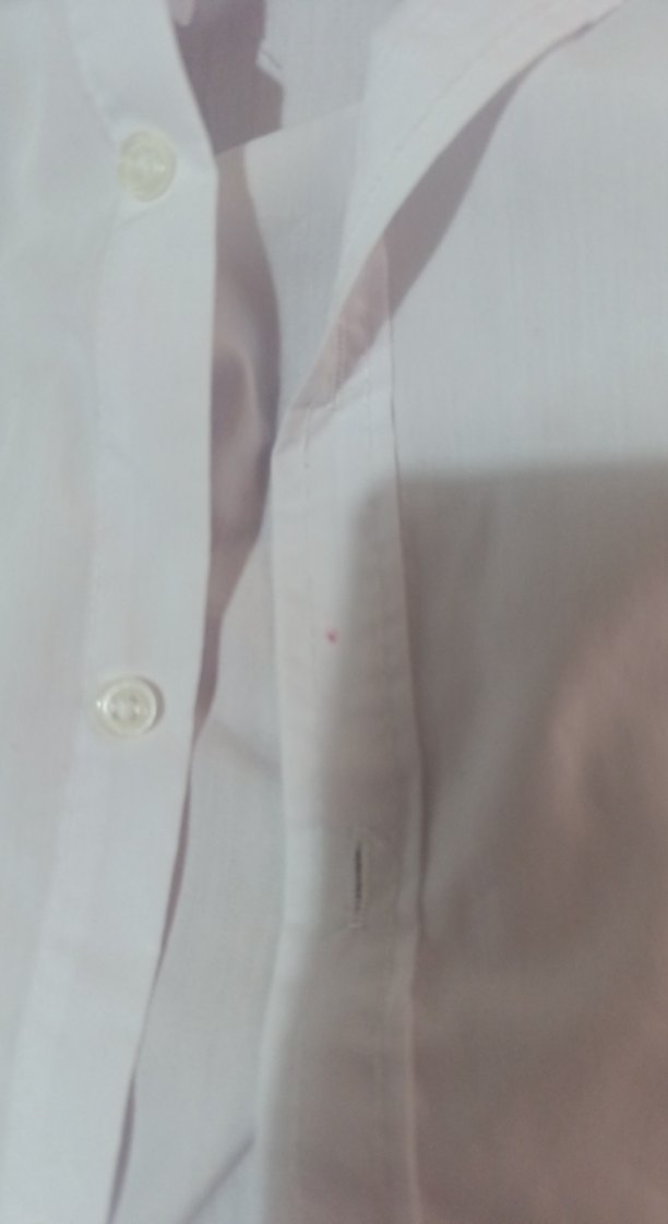 Düğmeli Beyaz Erkek çocuk  Gömlek - Görsel 3