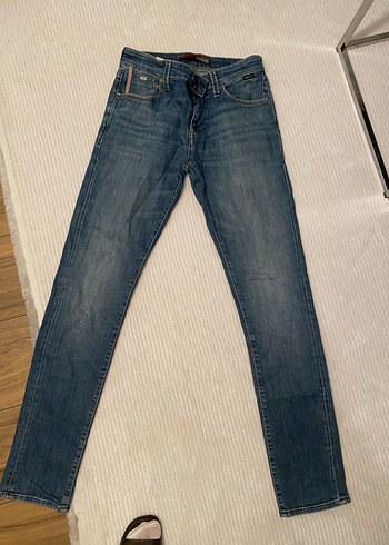 Lacivert Erkek Denim Jean Pantolon