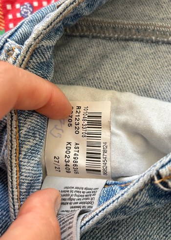 Mavi denim kot - Görsel 5