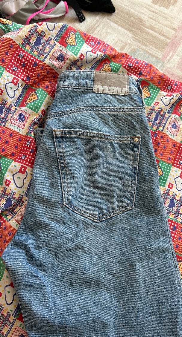 Mavi denim kot - Görsel 3