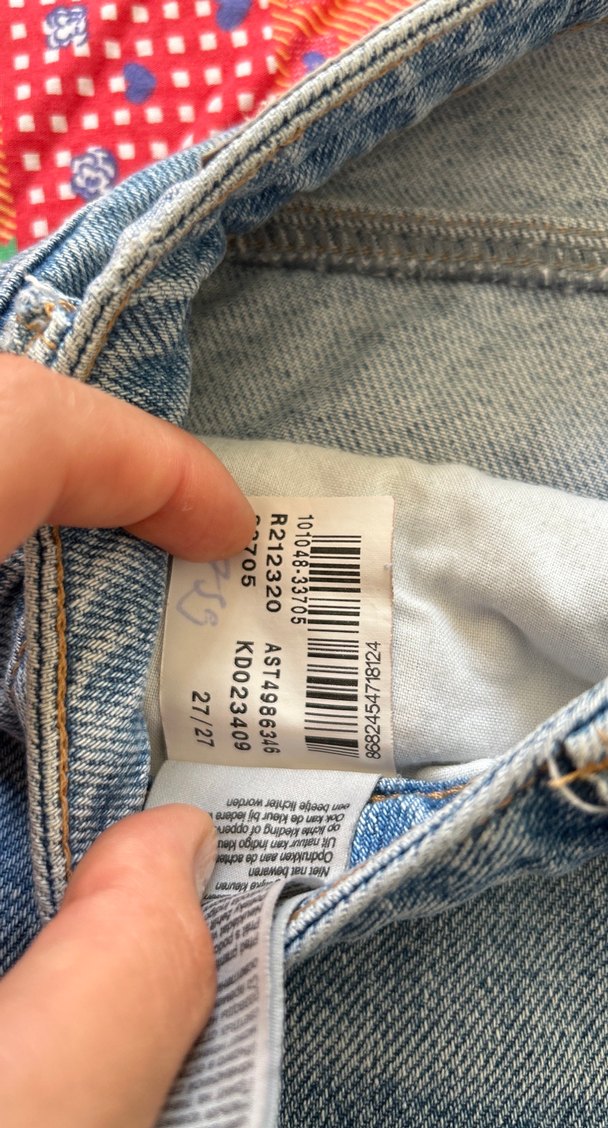 Mavi denim kot - Görsel 5