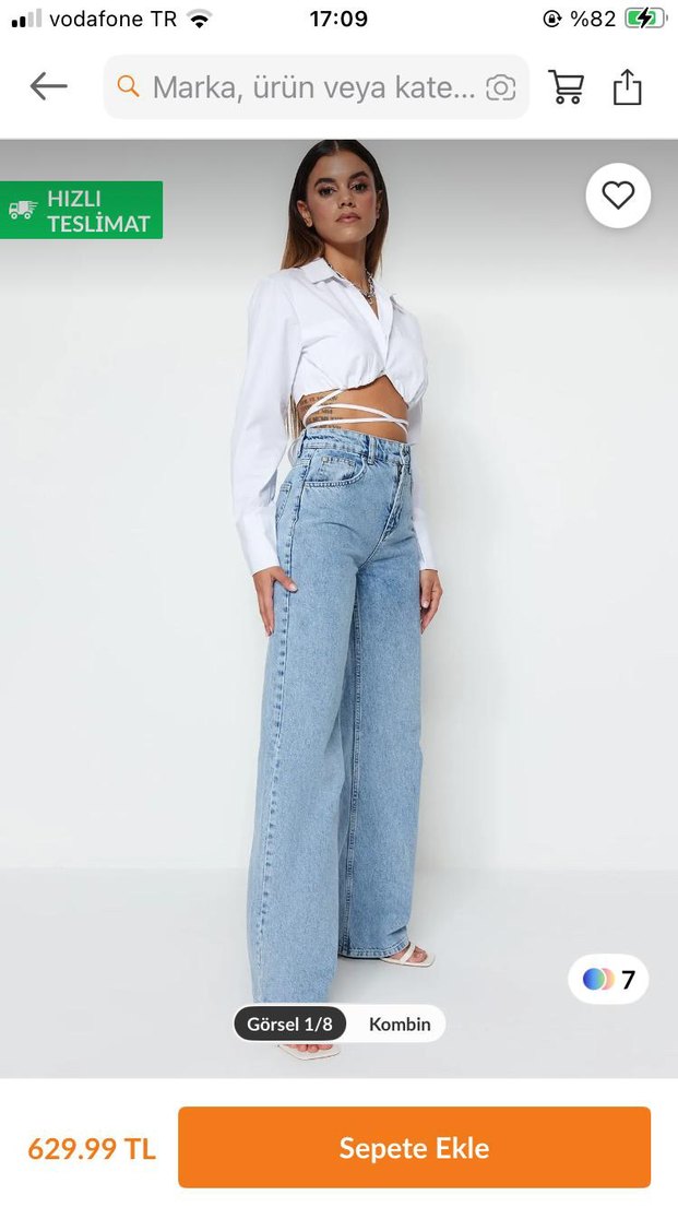 Mavi pantolon - Görsel 3