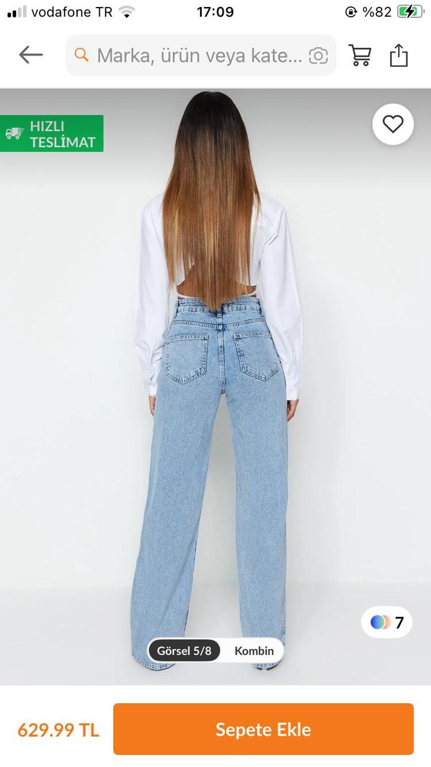 Mavi pantolon - Görsel 4