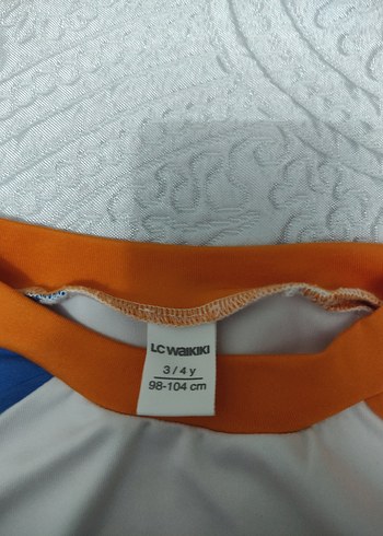 Renkli Erkek Çocuk Kısa Kollu Deniz Kıyafeti - Görsel 2