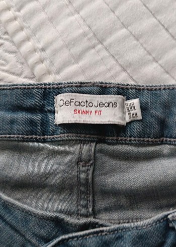 Gri Erkek Denim Pantolon, Normal Boy, Kemerli - Görsel 2