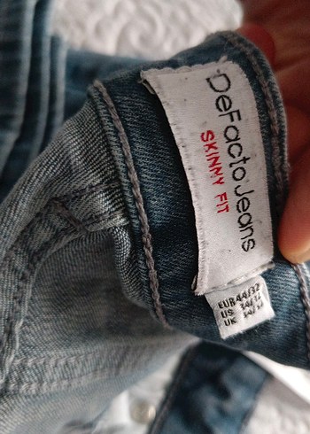 Gri Erkek Denim Pantolon, Normal Boy, Kemerli - Görsel 6