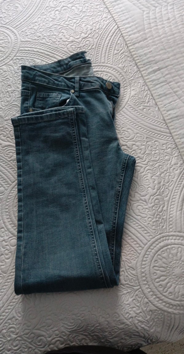 Gri Erkek Denim Pantolon, Normal Boy, Kemerli - Görsel 5