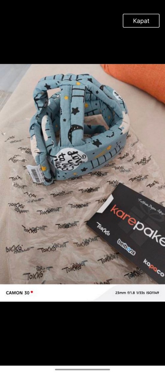 Bebek başlık korumalığı - Görsel 2