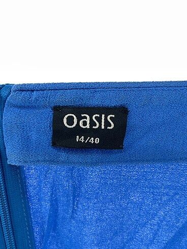 40 Beden mavi Renk Oasis Günlük Elbise %70 İndirimli.