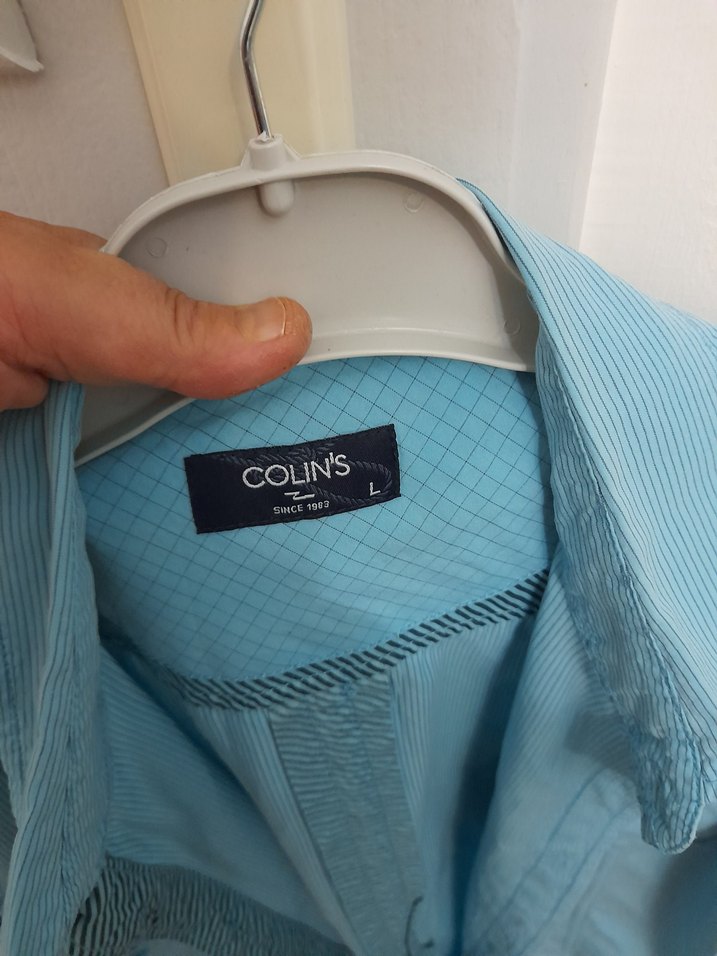 Mavi Denim Kısa Kollu Gömlek - Görsel 3