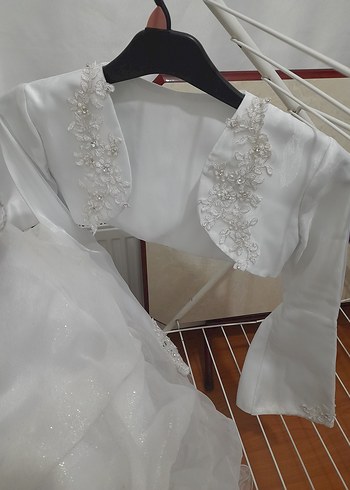 Straplez Uzun Prenses Gelinlik - Görsel 3