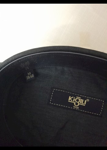 Siyah Denim Erkek Gömlek - Görsel 2