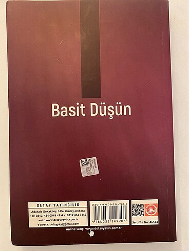  Basit Düşün kitap