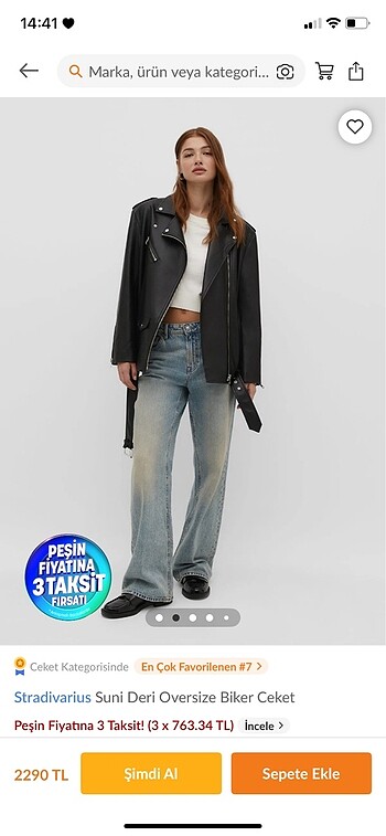 Stradivarius Stradivarius deri ceket