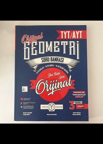 TYT/AYT Orijinal Geometri Soru Bankası