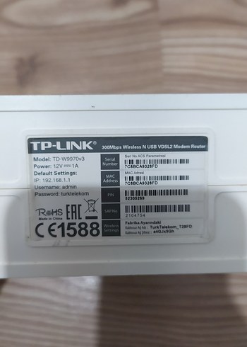 TP-LİNK VDSL MODEM 300 MBPS - Görsel 6