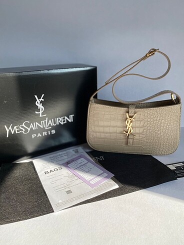 YSL KUTULU - TOZ TORBALI ÇANTA