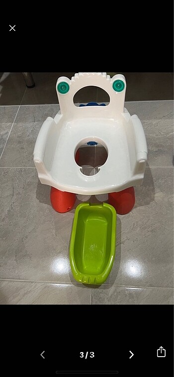  Beden E bebek lazımlık alıştırma tuvaleti