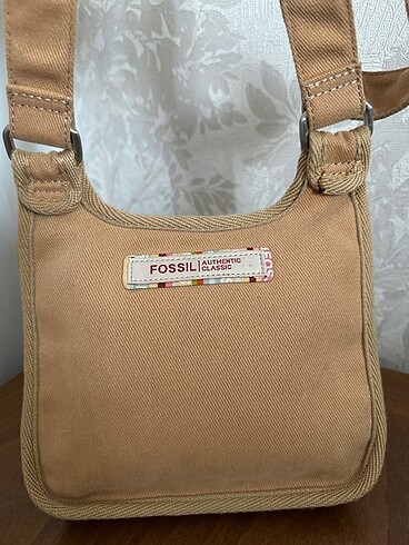 Beden camel Renk ORJİNAL FOSSIL ÇAPRAZ ÇANTASI