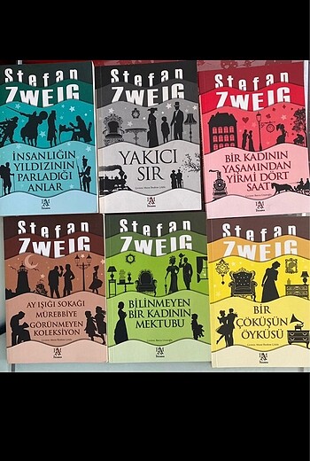 Stefan Zweig Karışık Kitaplar