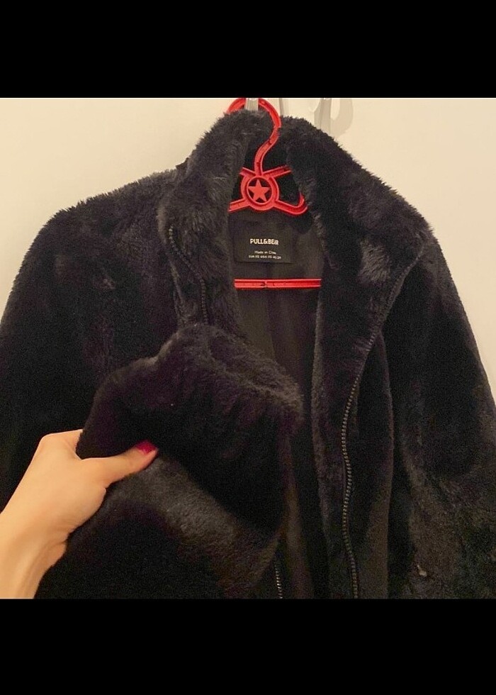 Peluş mont - Görsel 3