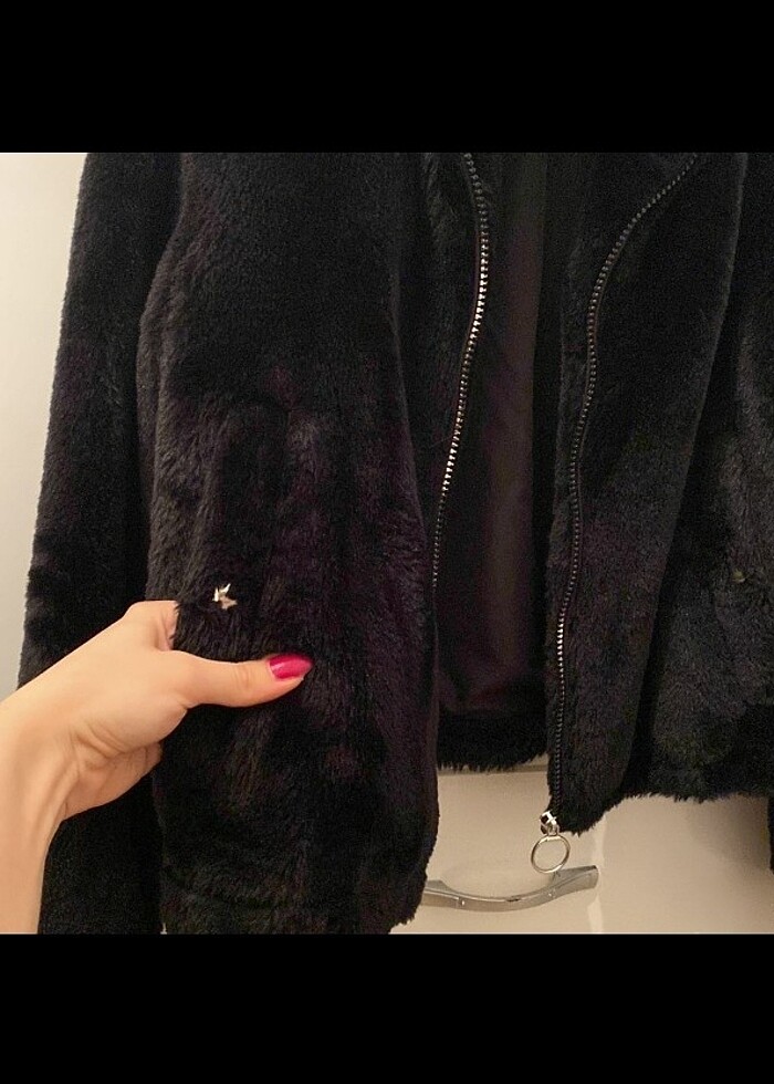 Peluş mont - Görsel 4