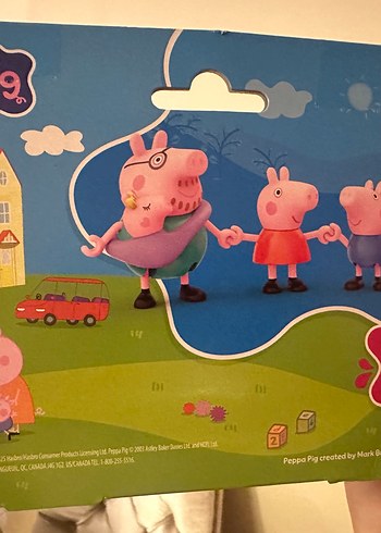 Beden Peppa Pig Beşli Aile Figür Seti