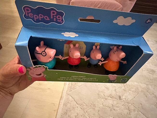  Beden Peppa pig aile seti oyuncak