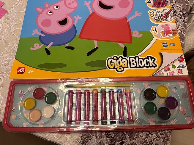 Peppa pig boyama defteri